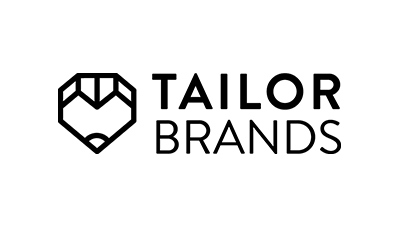 Tailor Brands logo.